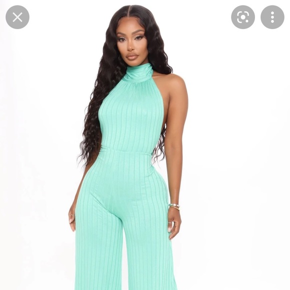 Mint-all in all multi way jumpsuit fashion nova sz Medium - Picture 3 of 12